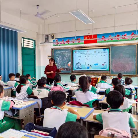 春风拂过舌尖：小学英语语音教学的诗意之旅——南坤中心小学英语教研活动