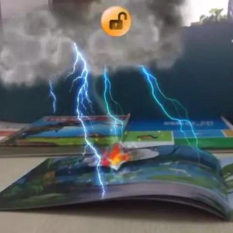 望花区图书馆建立油研社区流动图书站--全新的3D互动立体书