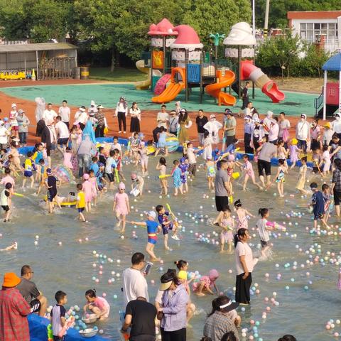 清凉一夏  水悦童年——涟水县实验幼儿园六一亲子活动