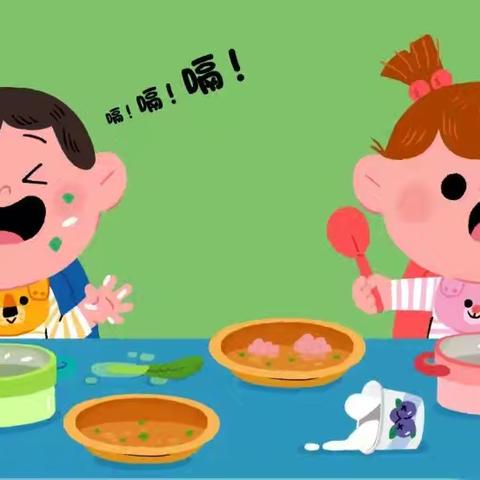 小班入园适应指南 《用餐篇、如厕篇》