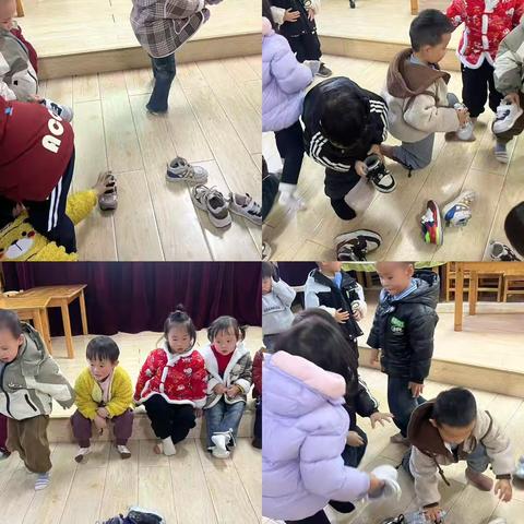 幼儿园小班组自理能力评比活动圆满举行