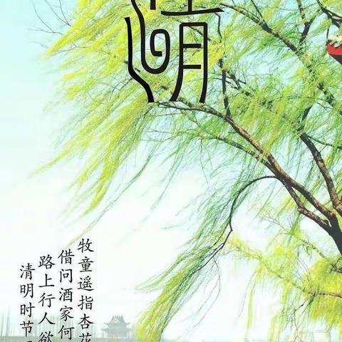 寨子镇六合小学—清明节时节，缅怀先烈