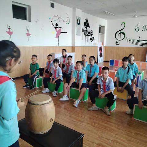 🔥锣鼓齐鸣民族打击乐演奏初体验——唐山市第二十中学小学部音乐二课堂九月篇