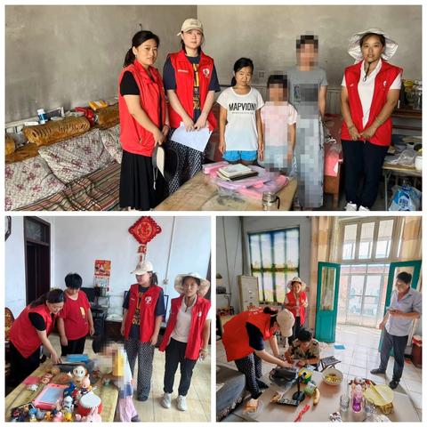 龙山残联开展为困难残疾人子女发放学习用品活动