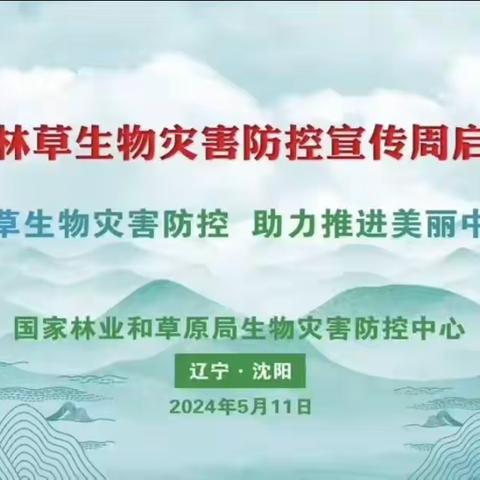 加强林草生物灾害防控   助力推进美丽长武建设——长武县林业工作站开展2024年林草生物灾害防控宣传周活动