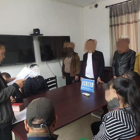调楼司法所依法按期为社区矫正对象解矫
