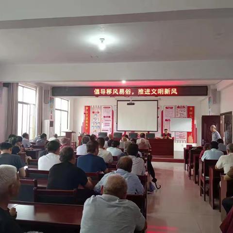菏泽市鲁西新区陈集镇陈集社区开展“倡导移风易俗，推进文明新风”活动