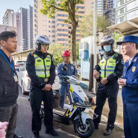 海口市开展电动自行车换电站点联合执法 筑牢公共安全防线