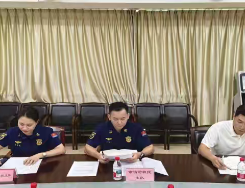 海口市整治领导小组约谈即时配送企业