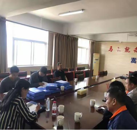 河南省生态环境厅第三调研督导组到嵩县调研督导危险废物规范化考核评估工作