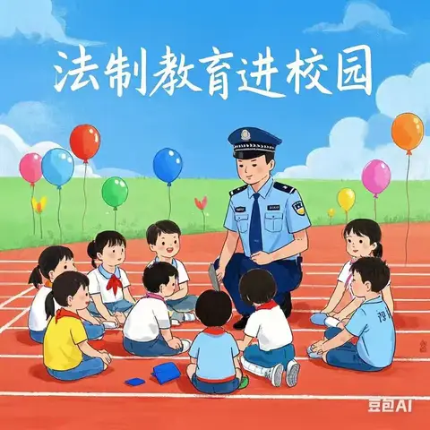 米庙镇一中2025年秋季法治进校园暨纪律整顿大会