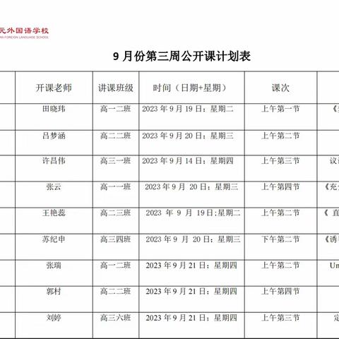 泌阳尚东鼎元外国语学校听评课教研活动