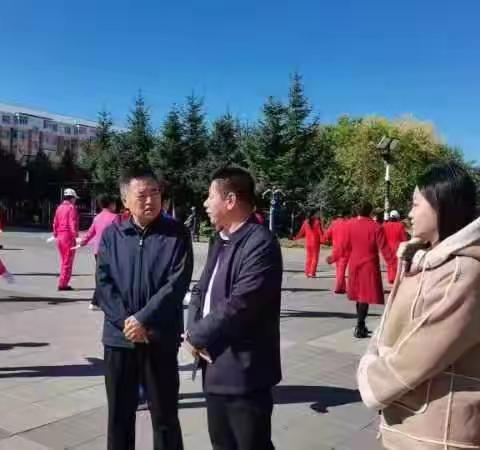 地区政协工委组织部分政协委员对加区开展全民健身活动进行视察