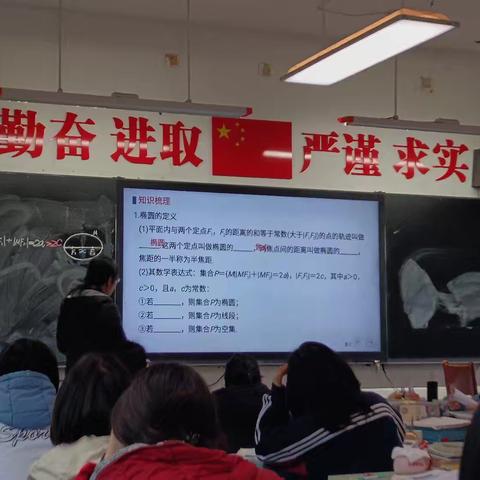 椭圆方程------衡东县第二中学数学组教研活动实况