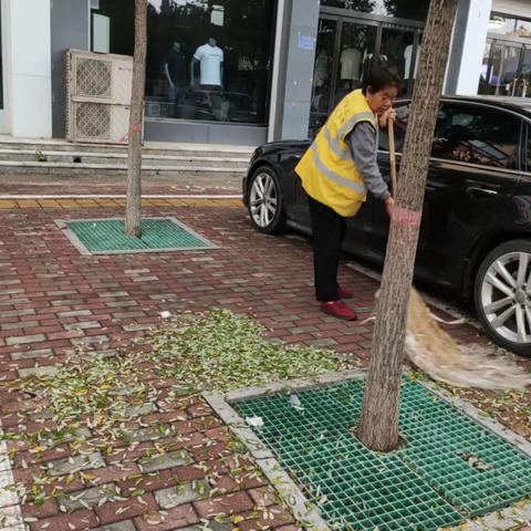 雨歇人不歇   环境卫生再提升