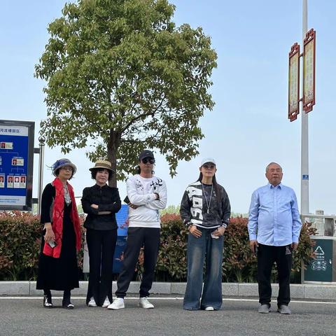 参观南水北调沙河渡糟。