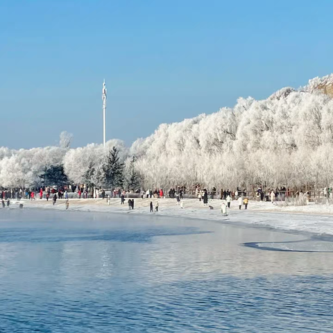 吉林雾凇 ﻿冬日里的自然诗篇