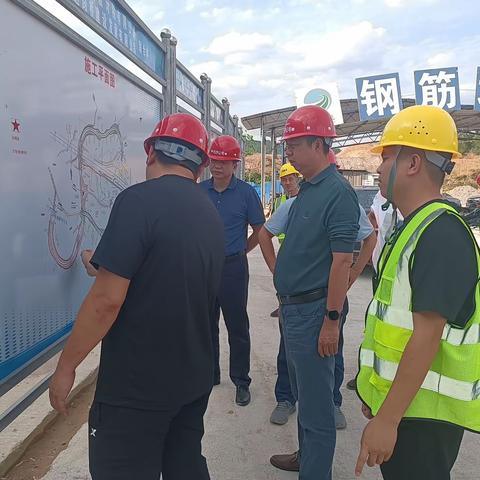 市交通运输局主要领导调研三沙重点交通项目