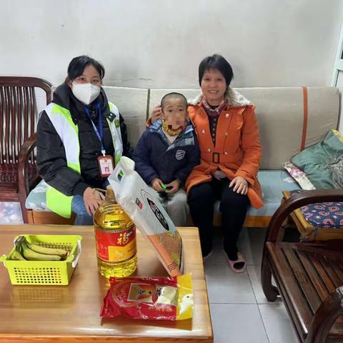 棠景街残联开展“关爱残疾人 新春慰问”活动