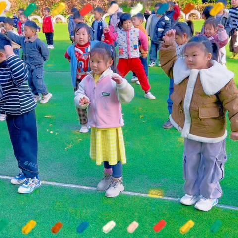 “童年的天空，因陪伴而精彩”——皇集乡中心幼儿园大一班♥️