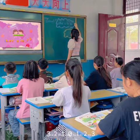 谷熟镇中心小学语文组教研活动