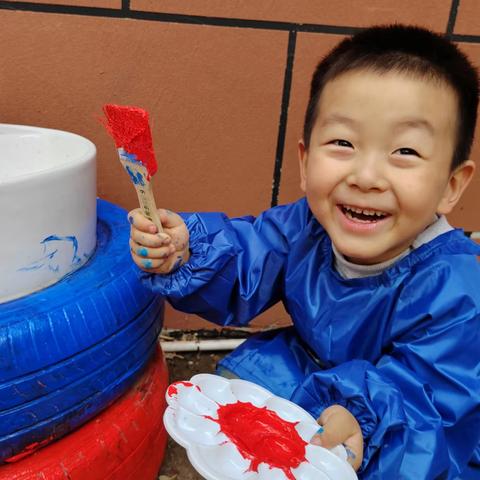 【春趣】涂鸦，涂鸦，我们一起绘春天——扎赉特旗音德尔第一幼儿园