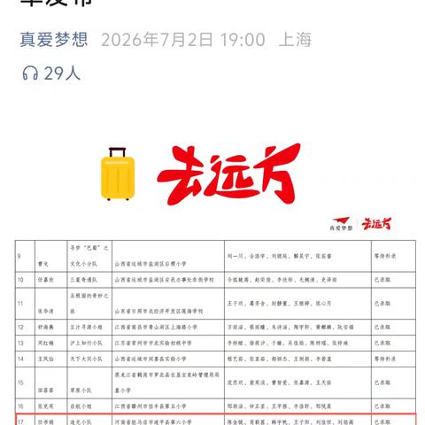 我的远方我做主 ——追光小队重庆研学记