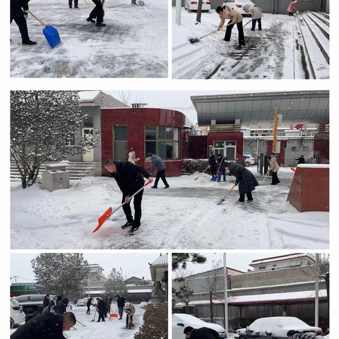 【绵山镇】以雪为令，闻雪而动｜扫雪除冰，绵山在行动