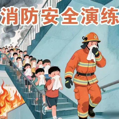 消防于心、演练于行——丰都县滨江小学幼儿园消防安全演练