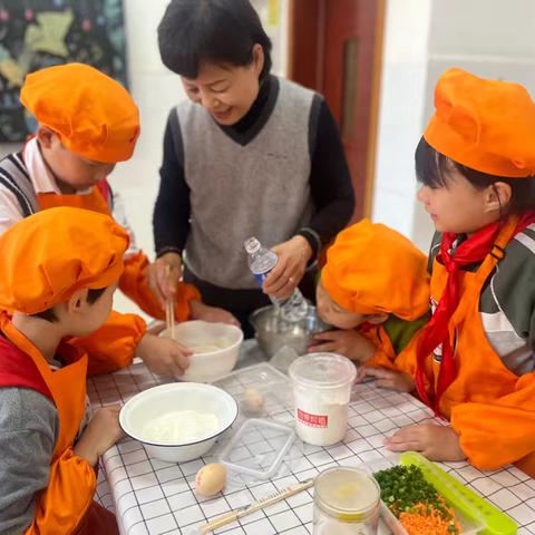 美好“食”光， 只“味”你来——公园城小学四年级自制鸡蛋饼活动