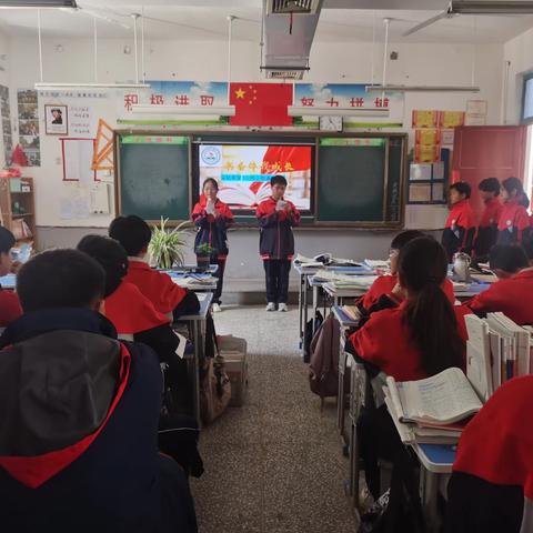 传承经典，演绎书香 ——实中701班经典诵读和课本剧表演小组比赛