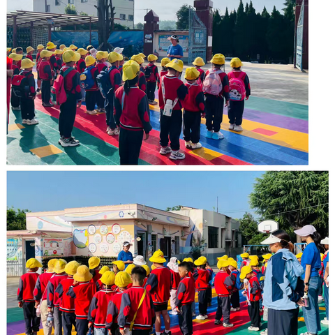 党建引领助衔接   童心筑梦向未来——石林中心学校乐尔村幼儿园参观小学活动
