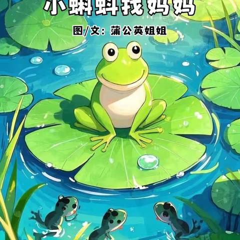 正安县机关幼儿园中二班3月【和美课程】之《小蝌蚪找妈妈》