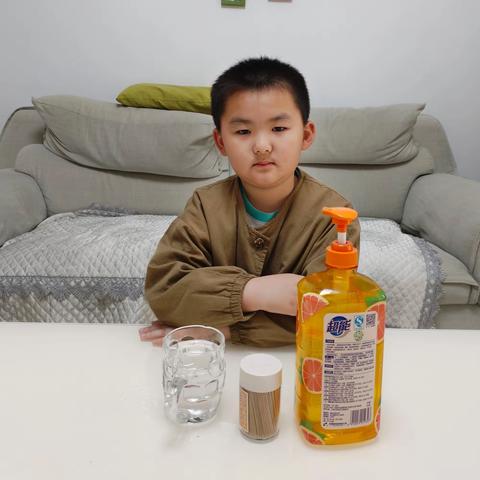 科学小实验之站立的牙签——墨梅班李霄宇