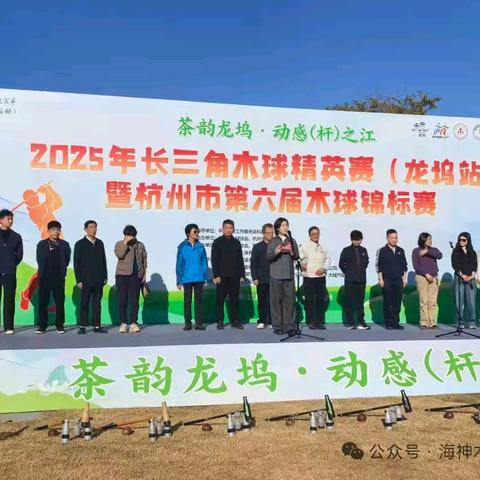 “茶韵龙坞”显身手，“杆”动之江创佳绩——缙云木球队扬威长三角精英赛