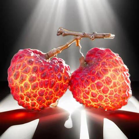 天地独宠，王者归位 火山岩上红宝石——唯此火山岩 方育荔枝王 #独特#荔枝王#火山口#乡村振兴#世界联合#红树林