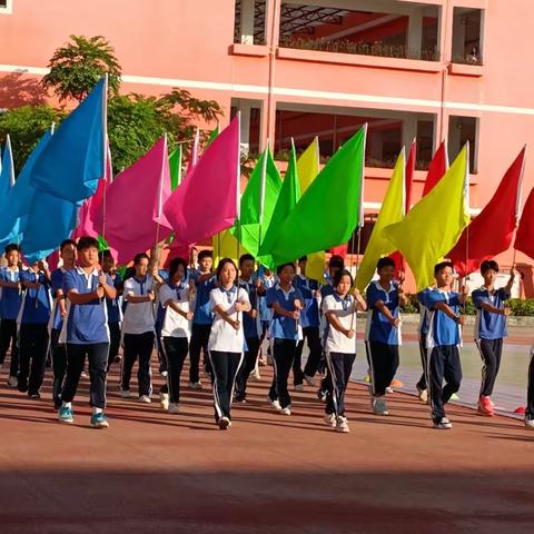 弘文学校2023秋季田径趣味运动会。