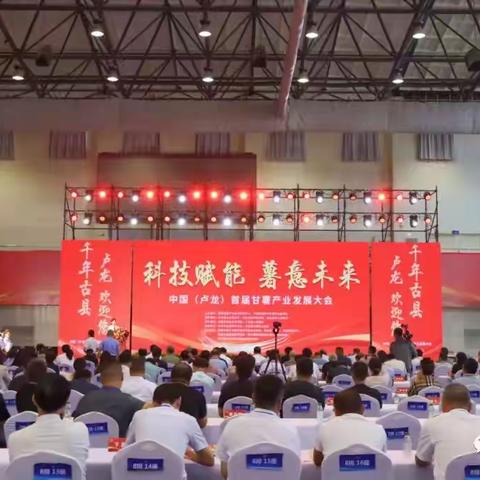 中国（卢龙）首届甘薯产业发展大会成功举办