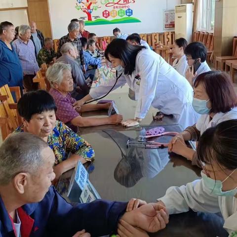 吴家堡办事处综合养老服务中心联合山东省立第三医院开展健康义诊活动