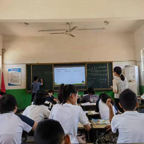 安丰乡木厂屯小学复习公开课教研活动纪实