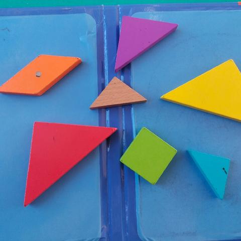 【科学衔接】——甘井镇中心幼儿园大一班《好玩的七巧板》