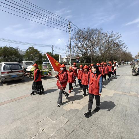 雷锋精神代代传  志愿服务暖人心——武汉市张家铺学校开展社区志愿服务活动