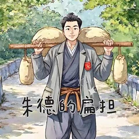 《朱德的扁担》——赣江源镇中心公立幼儿园红色绘本故事推荐（十）