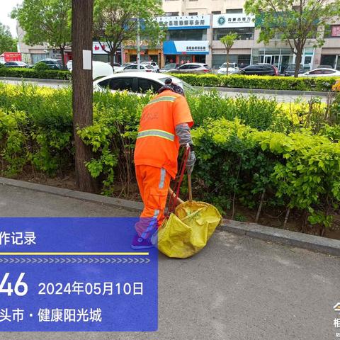 清理树坑精细化 提升城区保洁度