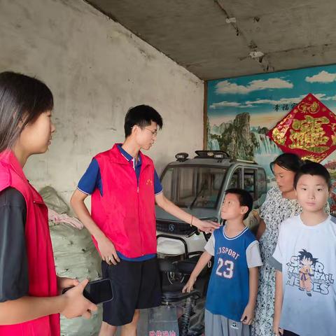 菏泽鲁西新区陈集镇刘庄村开展“青春志愿 强国有我”志愿服务活动