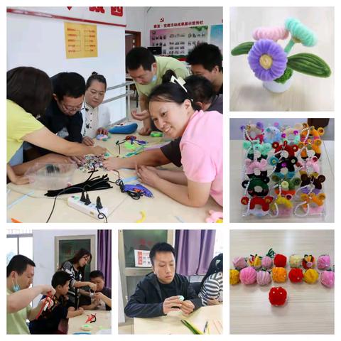 西三旗街道残联开展职业技能手工艺系列培训