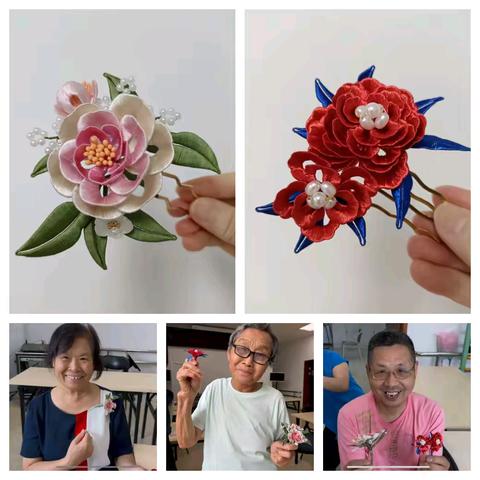 指尖生花记——西三旗街道残联非遗缠丝花系列活动完美收官