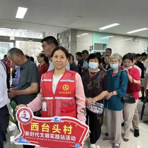 西台头村开展“七一建党体检”