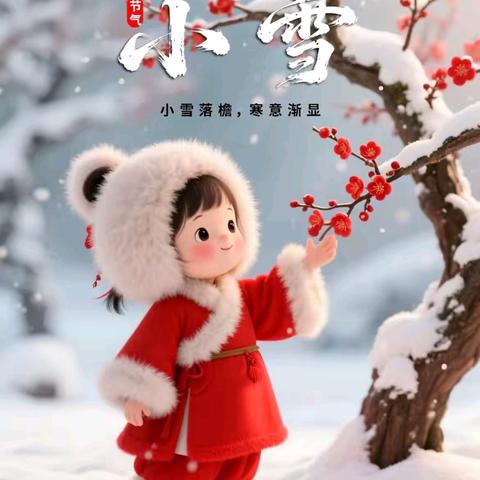 轻盈小雪至 小雪暖寒冬❄️———二十四节气 小雪