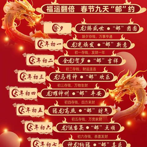 【高陵邮政春节活动总结】